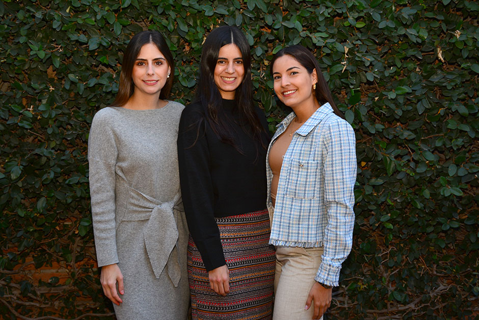 Fernanda Guzmán,Tania Vázquez y Estefanía Flores