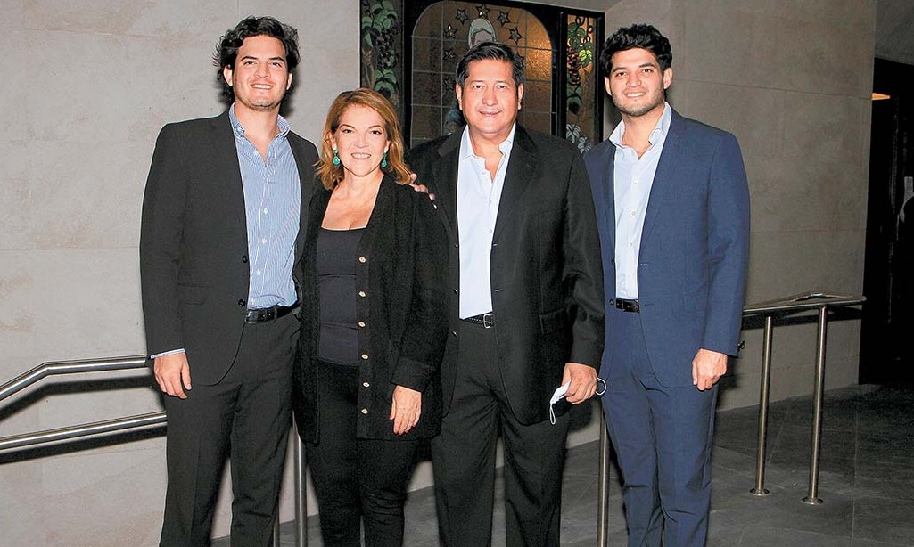 Diego Tacea, Elvira del Campo, Jorge Tacea y Jorge Tacea / Foto: José Chang