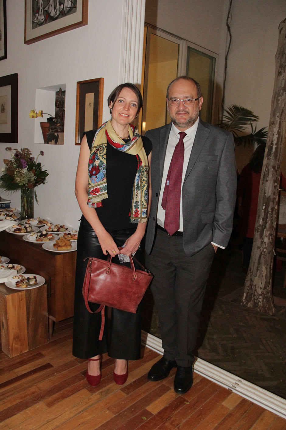 Isabelle Arroyo y Paco Tortoledo.