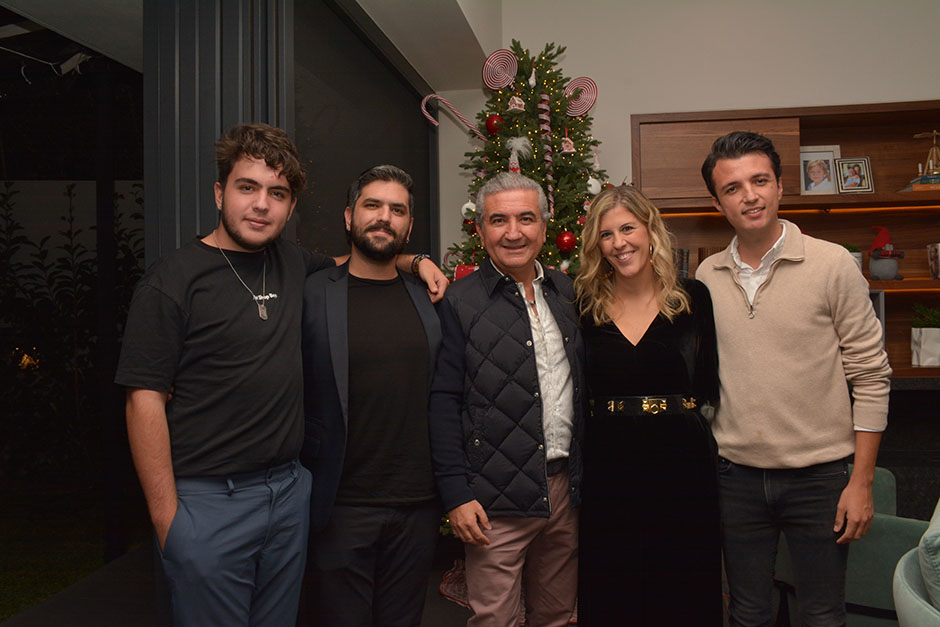 Patricio Ruizvelasco, Claudio Ruizvelasco, Carlos Ruizvelasco, Fer Arroyo y Raúl Galván