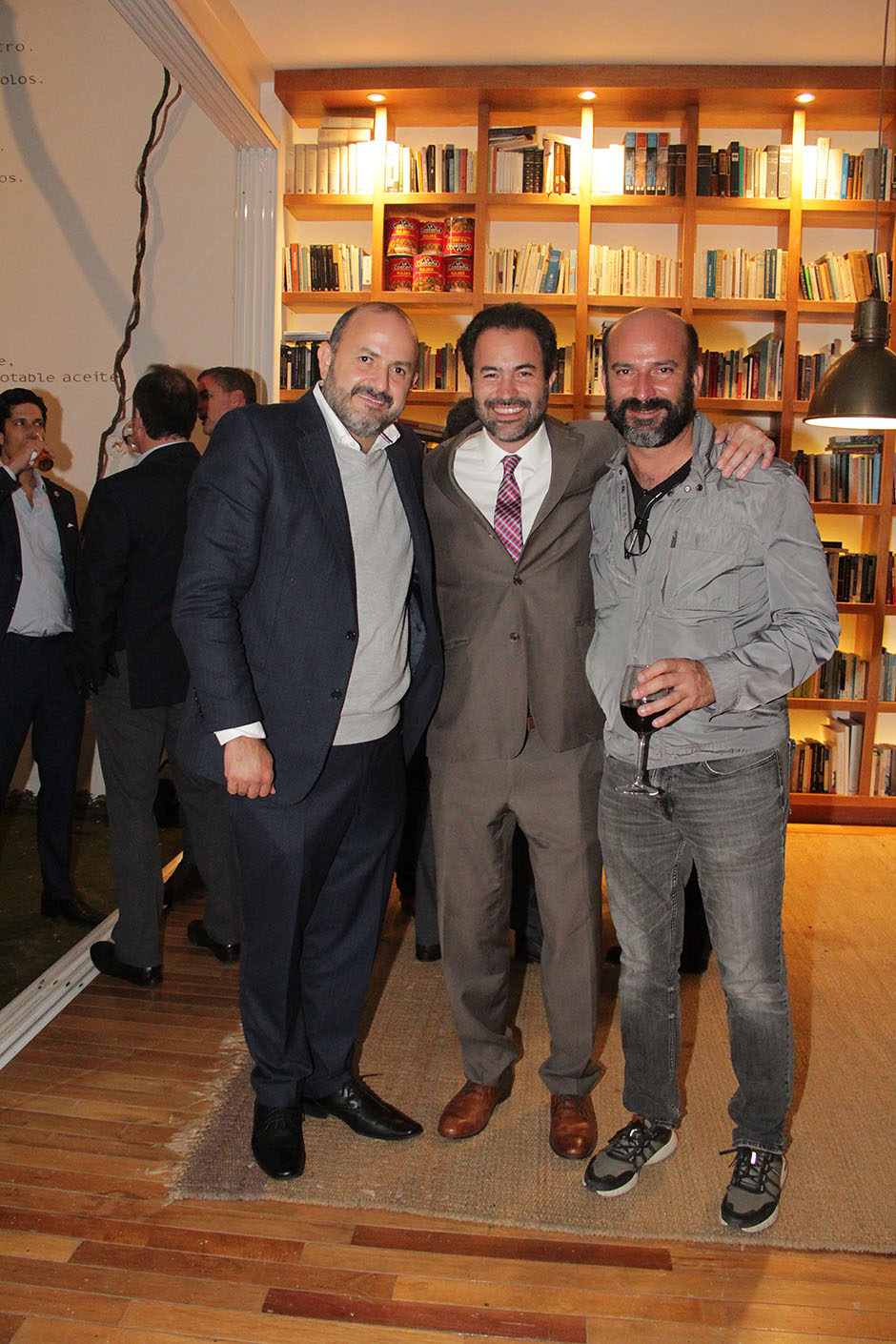 Ricardo Villanueva Lomelí, David Gómez Álvarez y Alberto Sandoval Uribe.