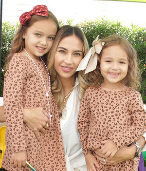 Andrea Tinajero, Andrea Castro y Alexia Tinajero