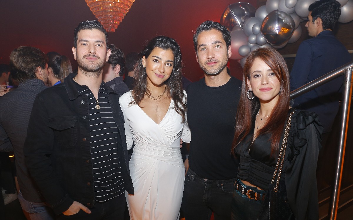 Hugo Villarreal, María Andrea Guzmán, Mario Guzmán y Yaressi Elizondo / Foto: Daniel Saldívar