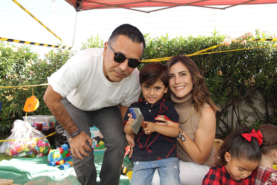 Luis Fernando Amador, Luis Fer  Amador y Vanessa Segovia.