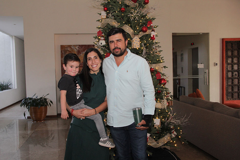 Álvaro Vidrio, Fernanda Monroy y Martín Vidrio