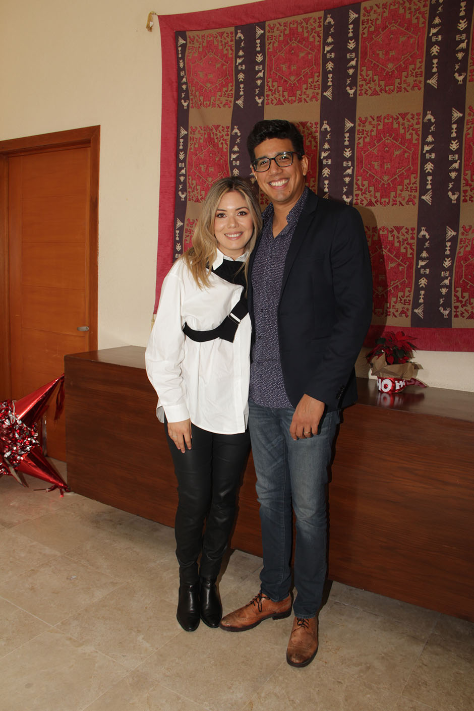 Marcela Núñez y Carlos Melis.