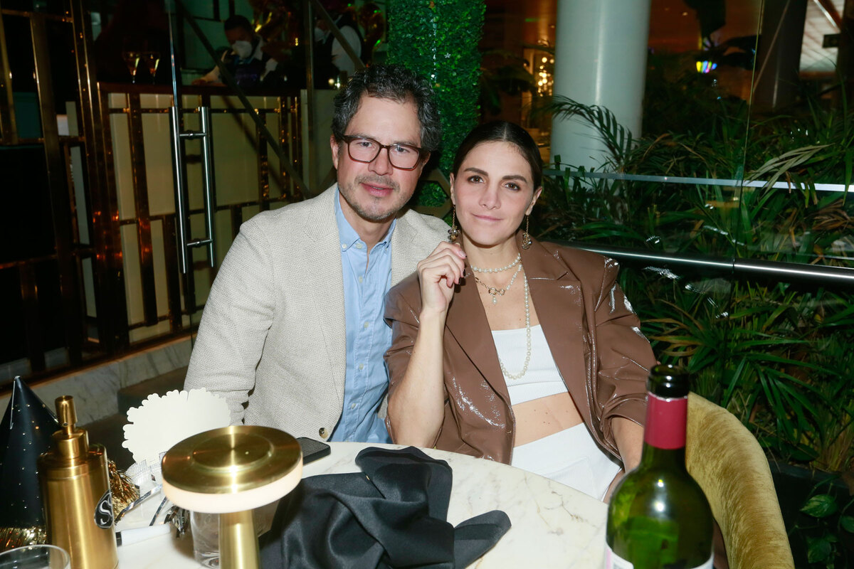 Miguel Gómez y Daniela Rubio
