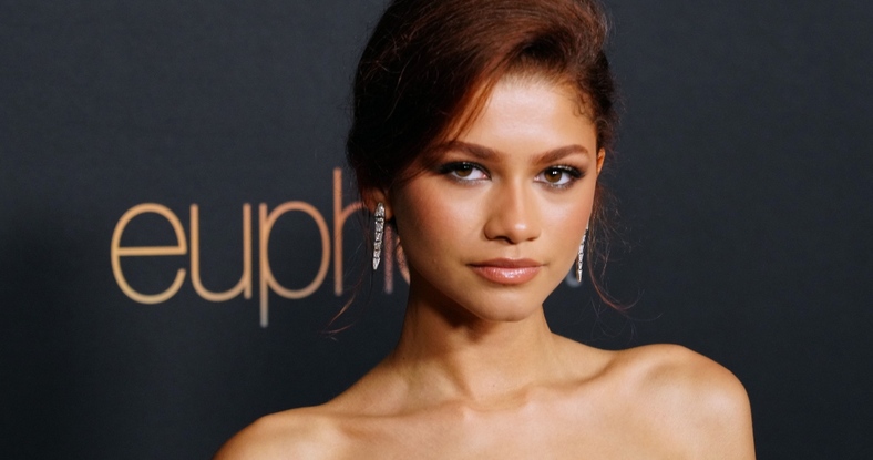 Zendaya se roba la premiere de Euforia con vestido Valentino (Foto: Getty Images)