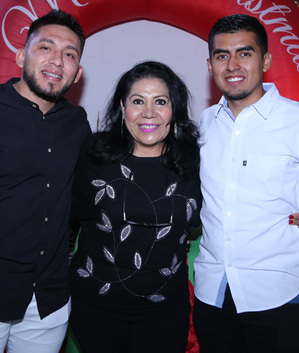 Christian, Martha y Miguel