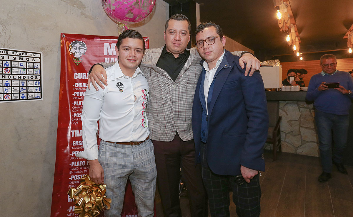 JORGE TRUJANO, JOSÉ TRUJANO Y DIEGO TRUJANO