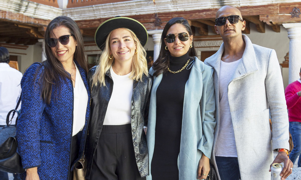 ELSA CASTILLO, PALOMA GARCÍA, ADRIANA CODOS Y BERHANE TEWOLDE