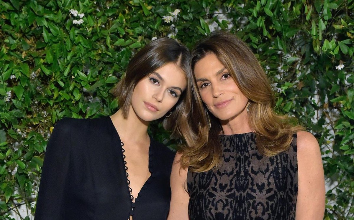 Kaia Gerber es igualita a su madre, la modelo Cindy Crawford.