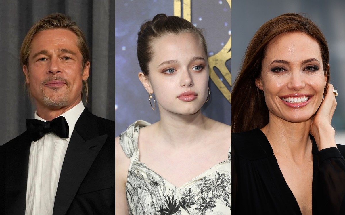 Shiloh Jolie-Pitt es idéntica a sus dos famosos padres Brad Pitt y Angelina Jolie.