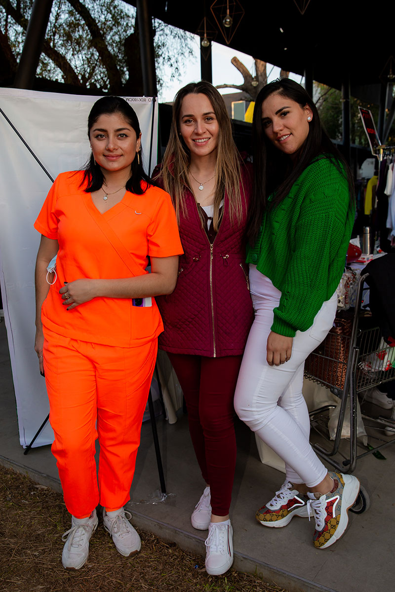 Amairani Pineda, Karla Zarazua y Adriana Cabrera