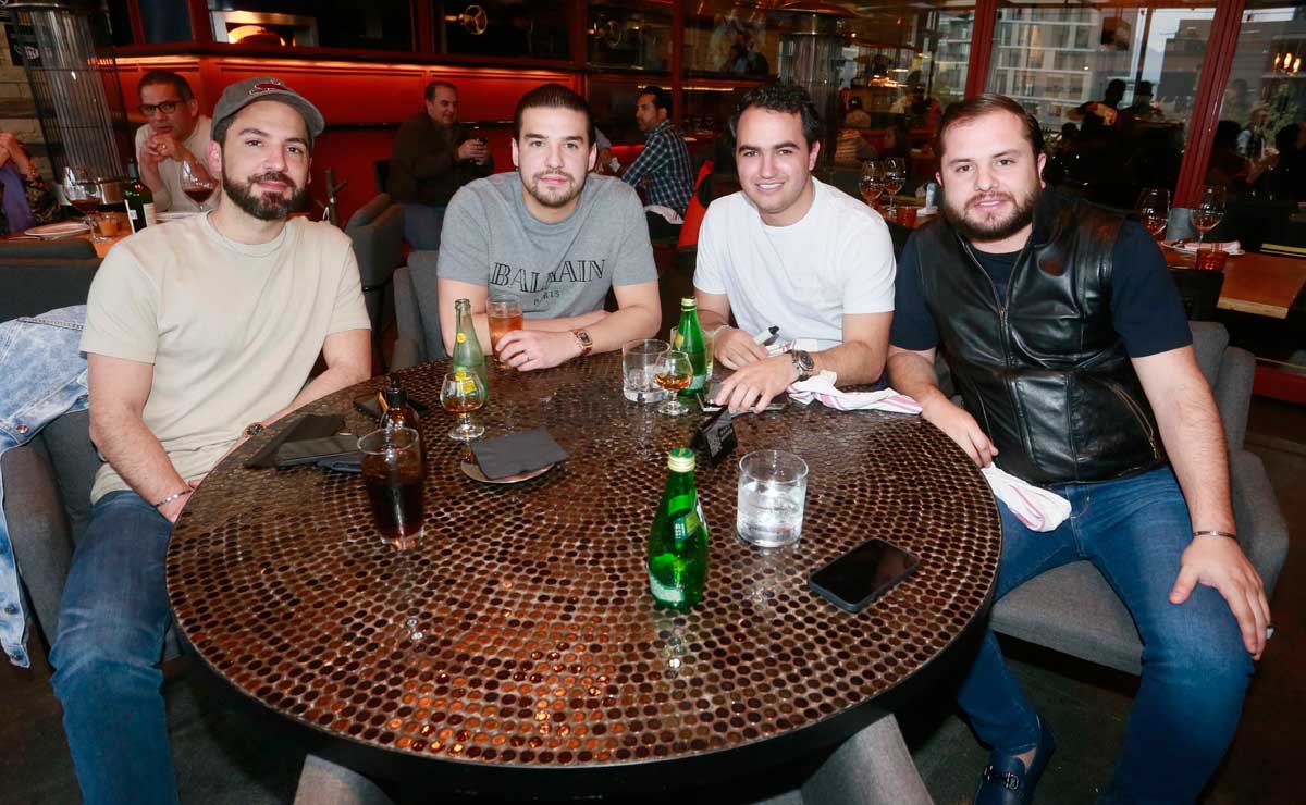 Romeo Treviño , Luis Tapia, Gabino Barrera y Adrián Aguirre / Fotos: Omar Valdez