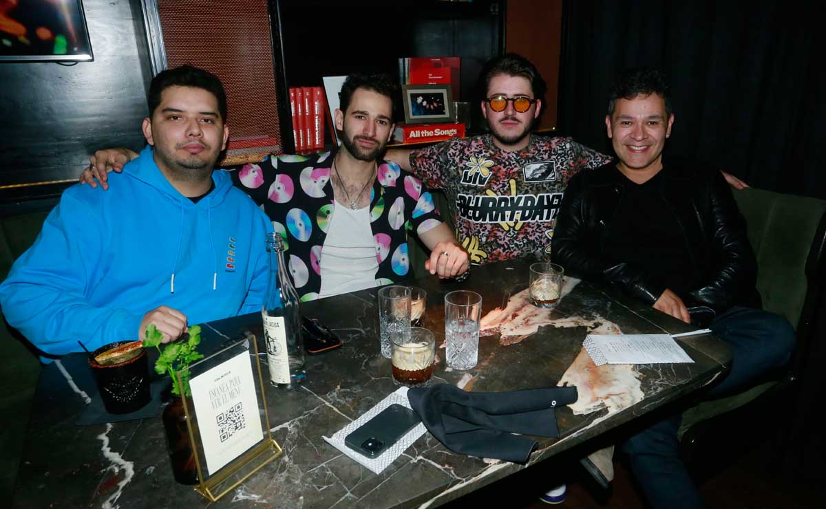 David Duqué, Mando, Adrián Pu De la Garza y Marco Cataño / Fotos: Omar Valdez