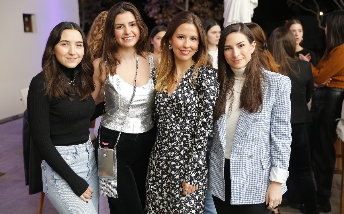 Isabella Maldonado, Mariana Colyer, Milena Garza Mercado y Mariana Marcos / Foto: Daniel Saldívar