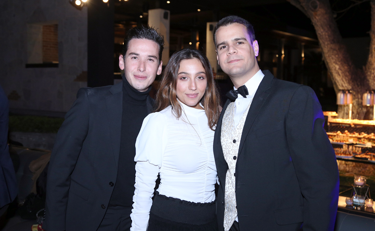 Ricardo, Katia y Óscar