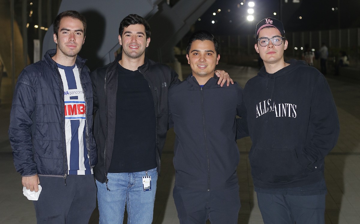 Wicho Zambrano, Othón Ruiz, Eduardo Álvarez Tostado y René Bortoni / Foto: Daniel Saldívar