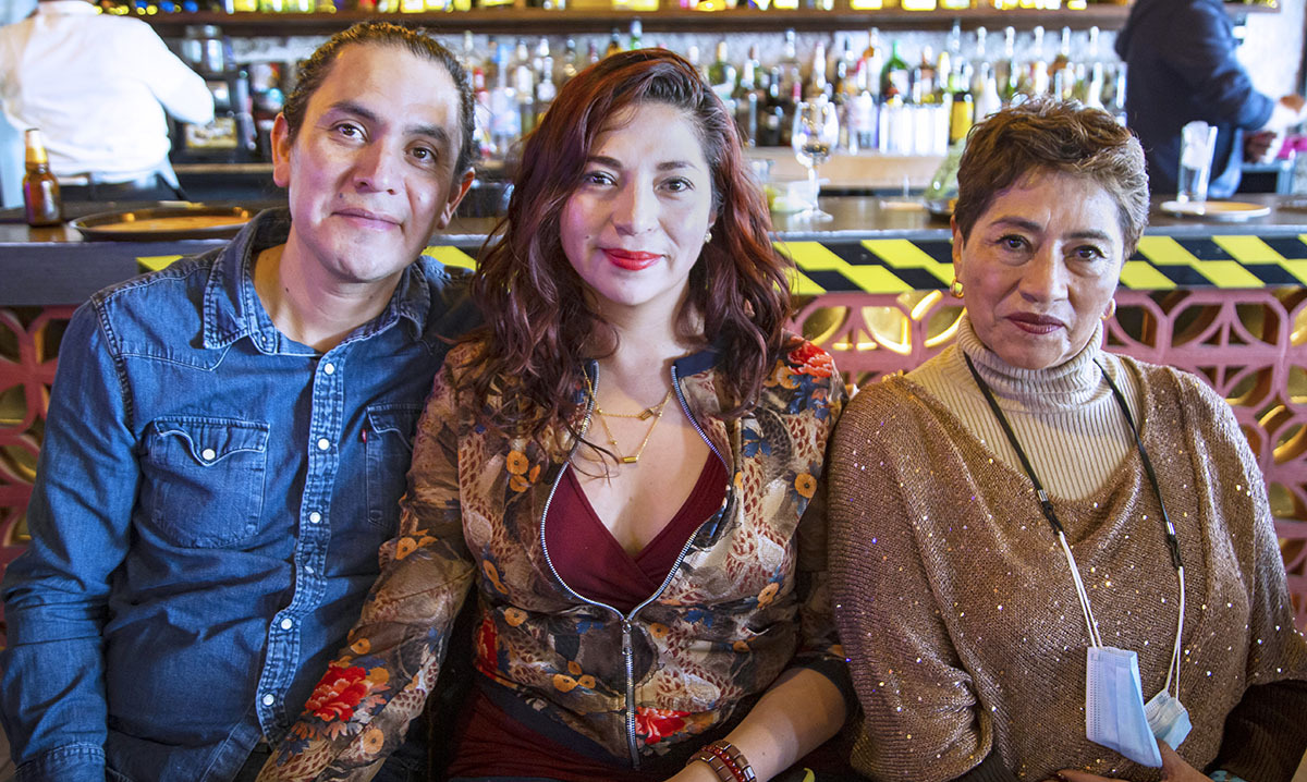 ABRAHAM COLMENARES, MARICRUZ ROLDÁN Y MARICRUZ ISLAS