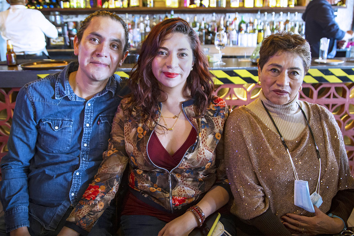 ABRAHAM COLMENARES, MARICRUZ ROLDÁN Y MARICRUZ ISLAS