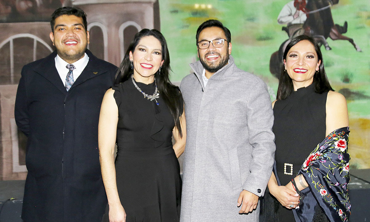 Juan Ramírez, Sandra Tovar, Jesús López y Liliana Serrano