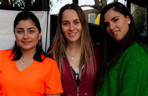 Amairani Pineda, Karla Zarazua y Adriana Cabrera