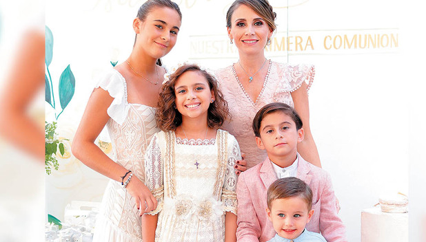 Ana Pau González, Isabella Valdés, Olga Domínguez, José Carlos Valdés y Fernando Tamayo / Foto: Dennis Hernández