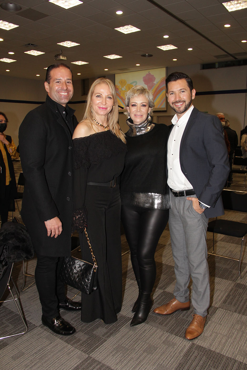 Alejandro Tovar, Cristina Haro, Janette Aranda y Christián Lozano.