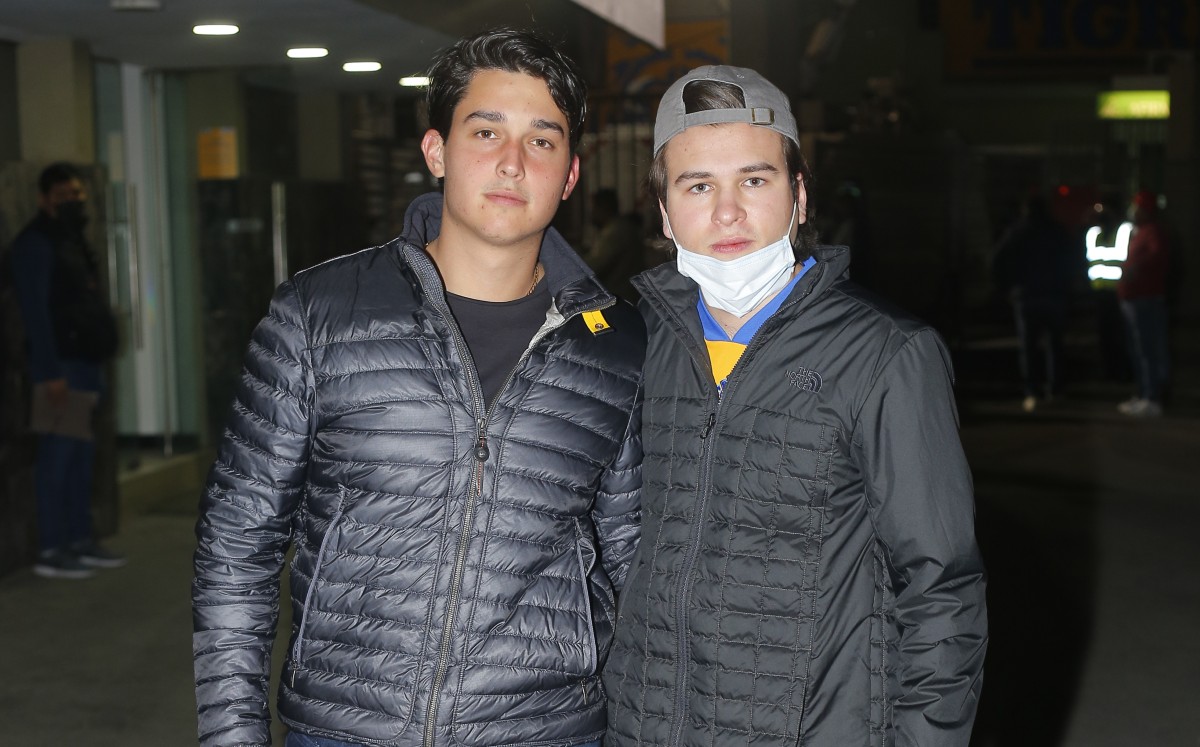 David de la Garza y Patricio Nuñez / Foto: Omar Valdez