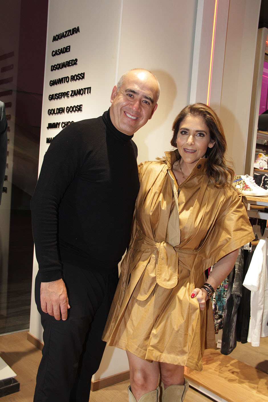 Félix Flores y Magda Fernández.