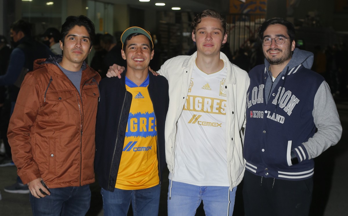 Marcelo Torres, Mario Martínez, Marcelo González y Fernando Vargas / Foto: Omar Valdez