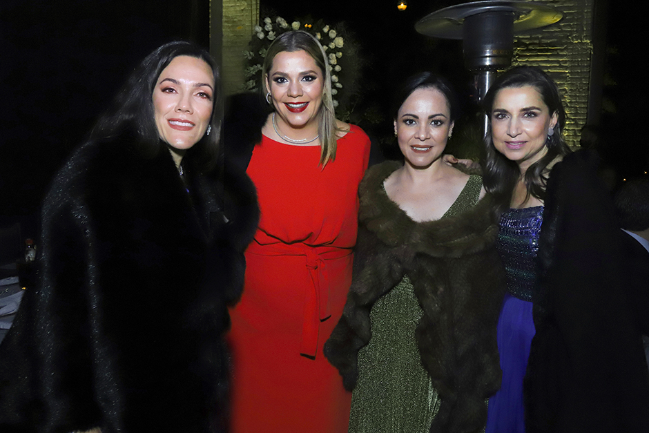 Maritza Echegoyen, Érica García Rulfo, Marilyn Cruz y Cecilia Limón