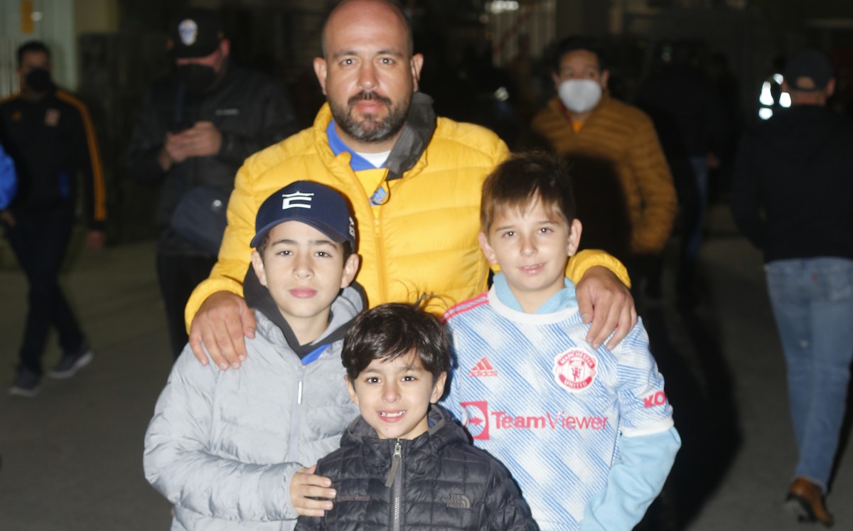 Mawy González, Mauricio González, Emiliano González y Humberto Castellanos / Foto: Omar Valdez