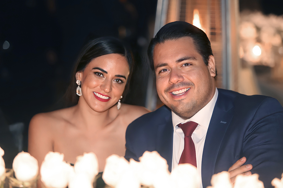 Paola Núñez y Mario Parra