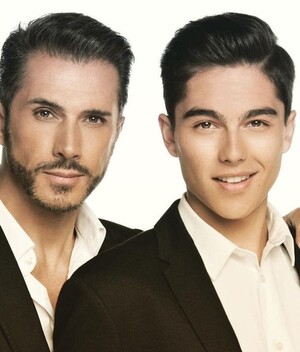 Sergio Mayer y Sergio Mayer Mori. Foto: Instagram.