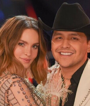 Belinda y Christian Nodal (Foto: Instagram).