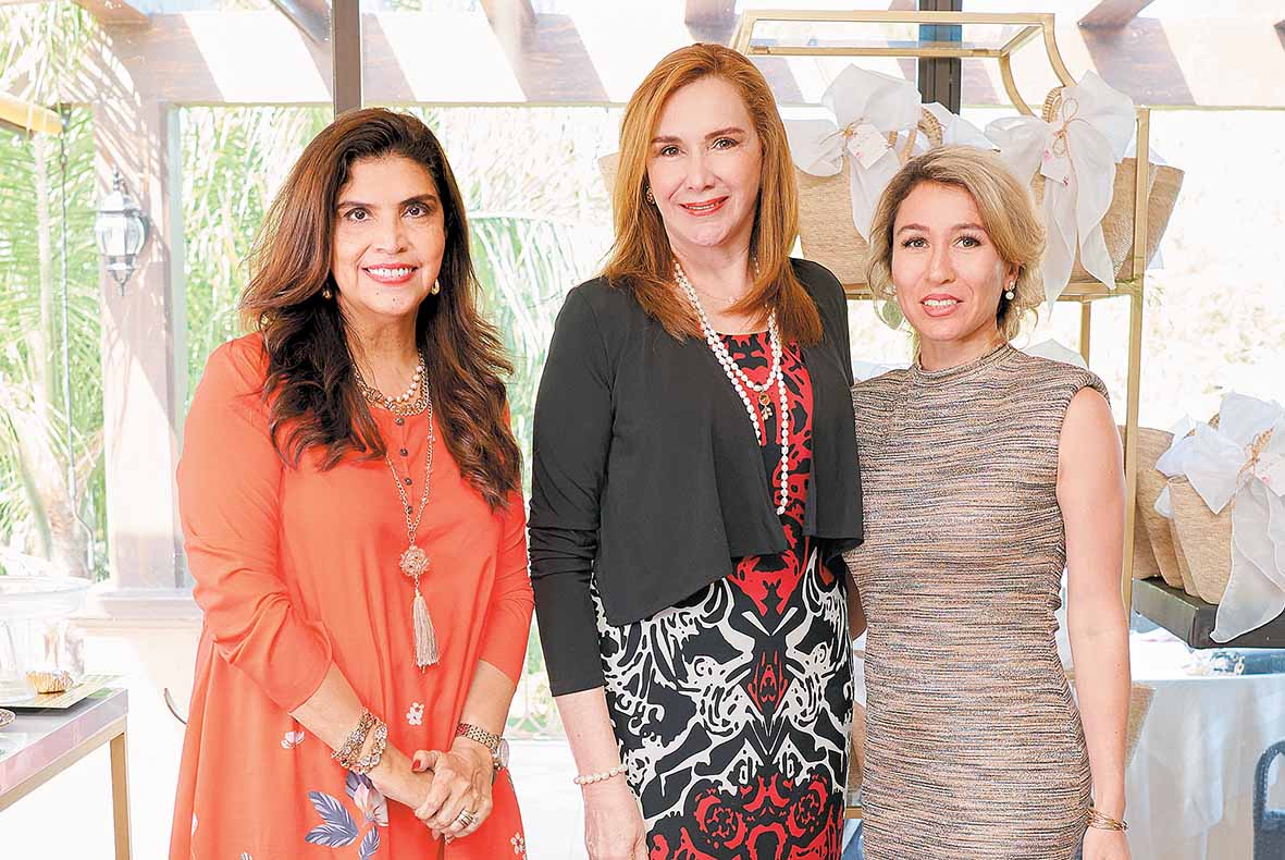 Ana maría Salazar, Cecilia Rodríguez y Cristina Angulo / Fotos: José Chang