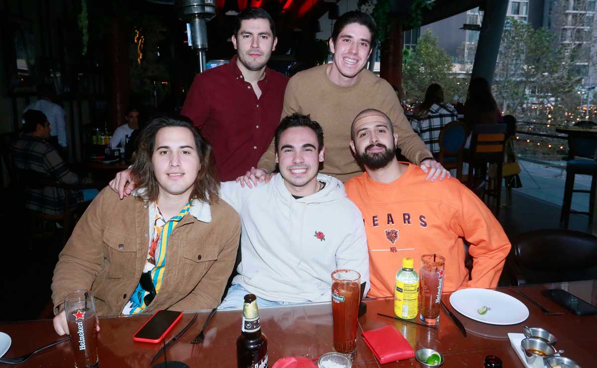 Marco Garza, Héctor Sandoval Adrián Villatoro, Carlos Saldívar y Jorge Medina / Fotos: Omar Valdez