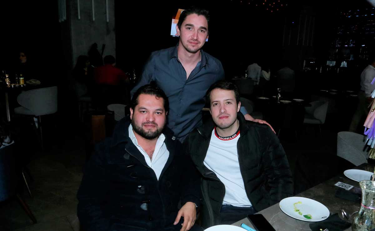 Samuel Scott, Eduardo Benítez y Adrián Rodríguez / Fotos: Omar Valdez