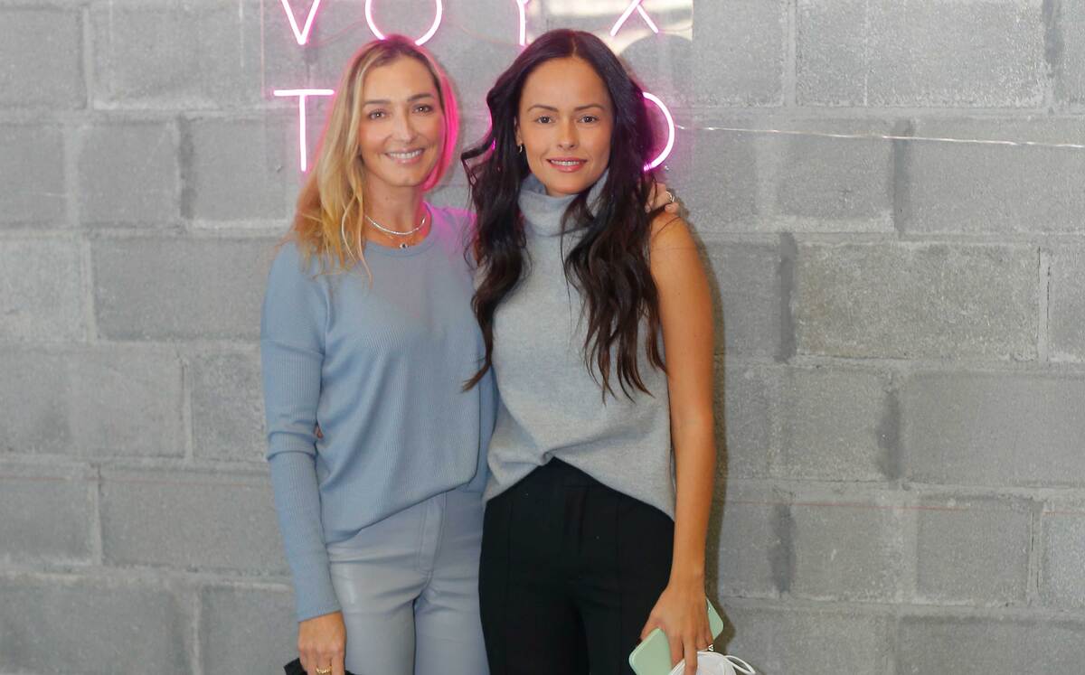 Verónica Rodríguez de Clariond y Margo Palaú de Morales