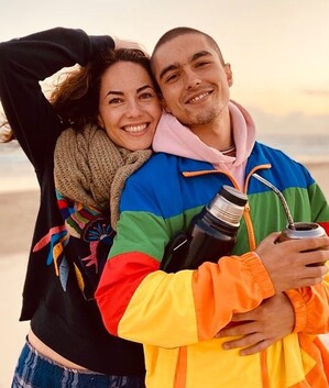 Bárbara Mori y su hijo Sergio Mayer Mori