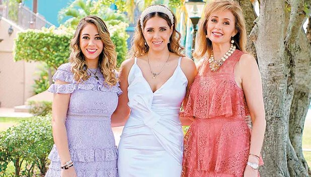 Ana Gaby Álvarez, Mónica Álvarez y Chary Fernández / Fotos: José Chang
