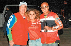 Eduardo Lacavex, Marilú Ceja y Sergio Torres / Fotos: José Chang