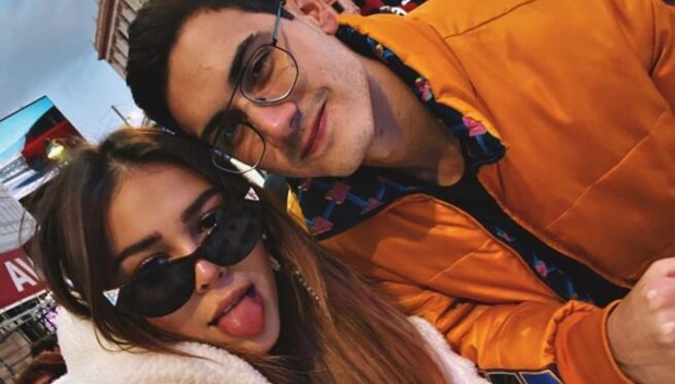 Danna Paola y Alejandro Speitzer (Foto: Instagram)