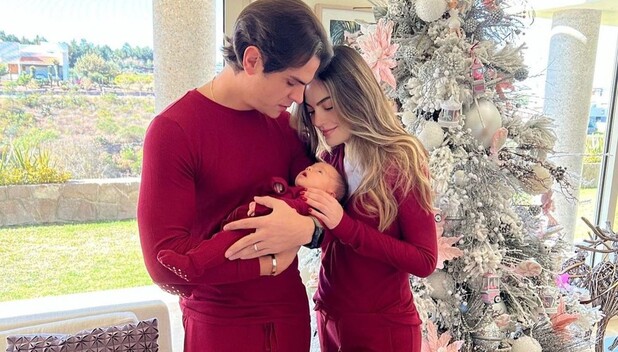 Ximena Navarrete y Juan Carlos Valladares. Foto: Instagram