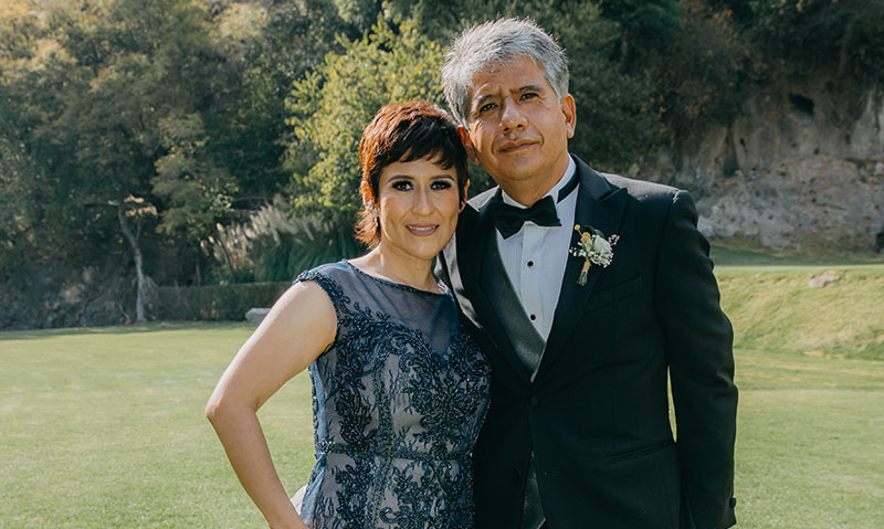 Moisés Arellano y Sandra de Arellano