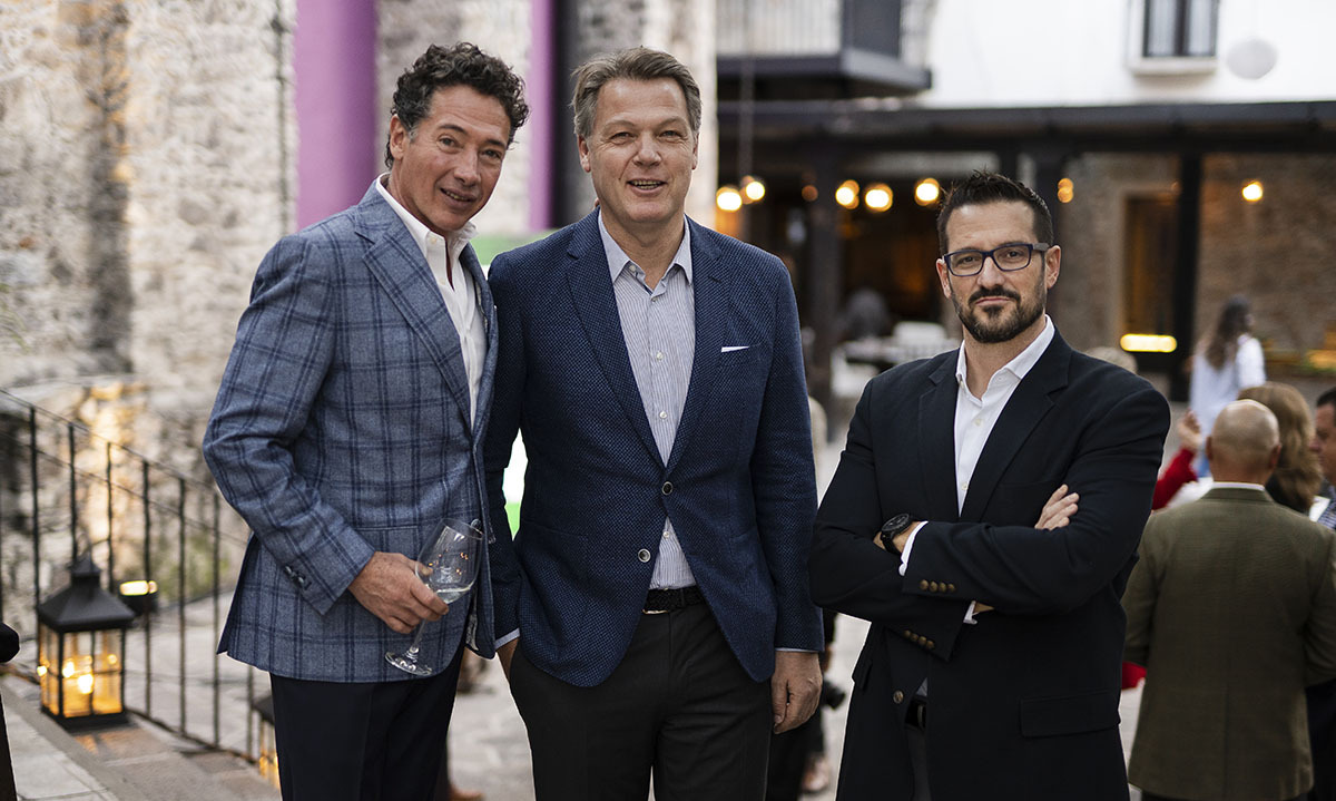 Jacobo Martínez, Peter Hecler y Sergio Serra