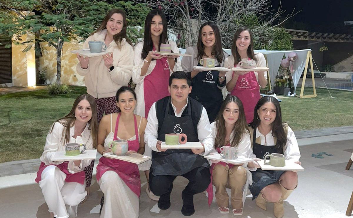Chris, Natalia, Cristy, Mariángel, Mariana, Isabel, Pepe, Ángela y Ethel