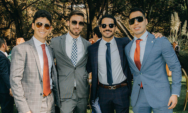 Santiago Canaan, José Miguel Banda, Fernando Zavaleta y Joseph Lazcano